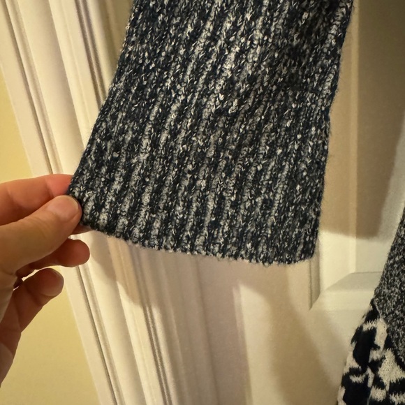 863-MTT Blush by US Angels Girls Sz. 14 Holiday Sweater Dress NWT Black /Ivory - Picture 11 of 16